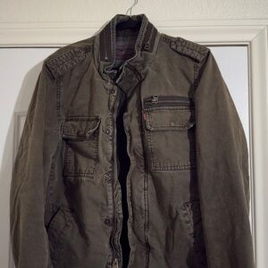 Levi's Khaki Military Field Jacket